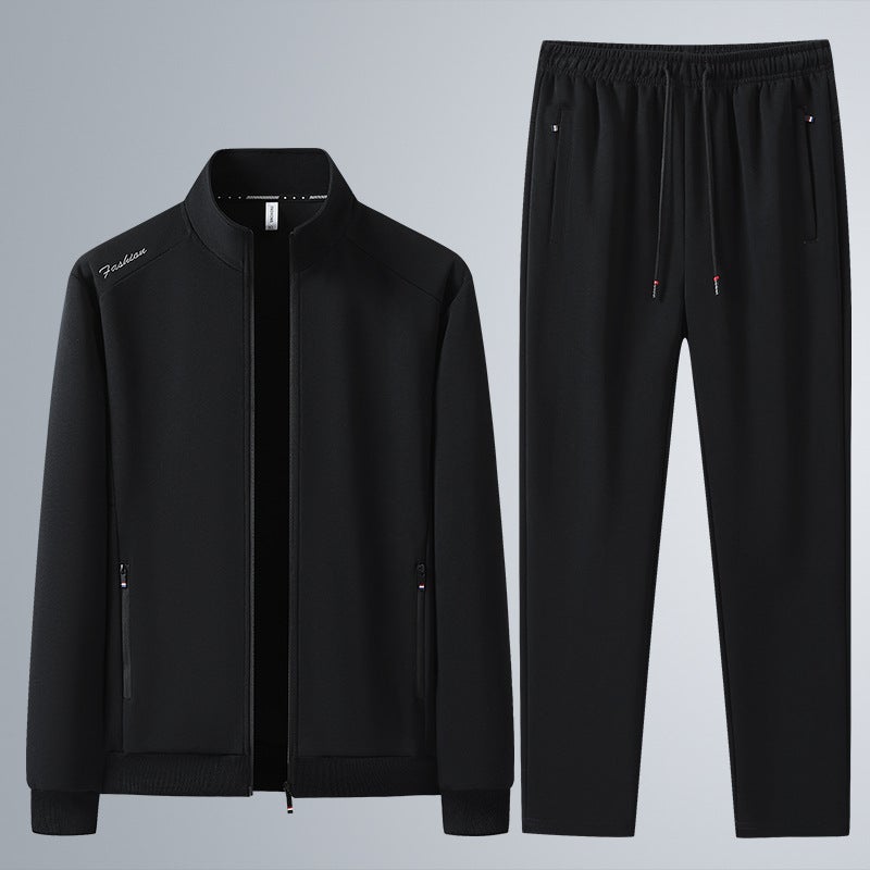 L-8Xl Sports Suit Men'S Breathable Cotton Loose Plus Size Casual Sweatshirt Sweatpants - Image 3